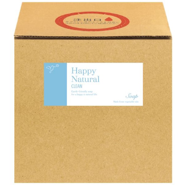 ハッピーナチュラル HappyNaturalハッピークリーン 10L レモンティーツリーの香り [万能石鹸]Ω