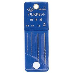 L-7A ドリル刃セット 4本組 [プラモデル用品]