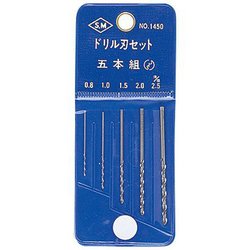 L-7B ドリル刃セット 5本組 [プラモデル用品]