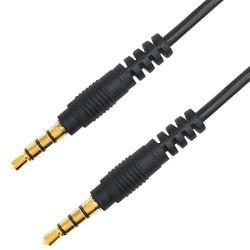 3.5mm4極オーディオケーブル 5m GR-4AS50