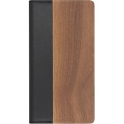 I5K16-KUWORK08-11 [LOOF Nature Series iPhone 11用 手帳型ケース 胡桃]