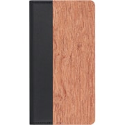 I5K16-KAWORK08-IP21TR61 [LOOF Nature Series iPhone 13用 手帳型ケース 花梨]