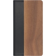 I5K16-KUWORK08-IP21TR67 [LOOF Nature Series iPhone 13 Pro Max用 手帳型ケース 胡桃]