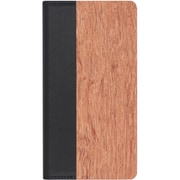 I5K16-KAWORK08-X [LOOF Nature Series iPhone X用 手帳型ケース 花梨]