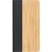 WORK08AO-TA-ASE4 [LOOF Nature Series AQUOS sense4/やさしいスマホ2/sense4 lite/sense4 basic/sense5G用 手帳型ケース 竹]