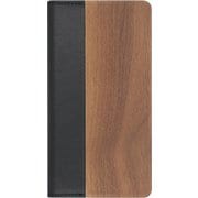 WORK08AO-KU-ASE4P2XL [LOOF Nature Series AQUOS sense4 plus用 手帳型ケース 胡桃]