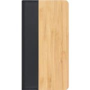 WORK08AO-TA-ASE4P2XL [LOOF Nature Series AQUOS sense4 plus用 手帳型ケース 竹]