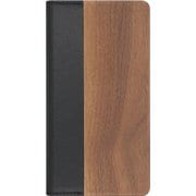 WORK08AO-KU-AWISH [LOOF Nature Series AQUOS wish2/wish用 手帳型ケース 胡桃]