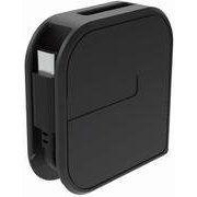 USBケーブル 片引きリール USB-A to USB-C 80cm BK AJ-633