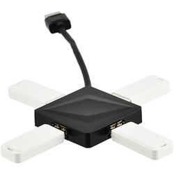 USB3.1 Gen1対応 4ポートUSBハブ ブラック GH-HB3A4A-BK