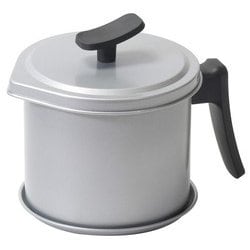 chiiino チーノ シリコーン加工 油缶 オイルポット 0.8L 受皿付 HB-6581