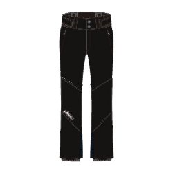 Full Zipped Pants PFB72OB06 BLACK Sサイズ [スキーウェア パンツ メンズ]