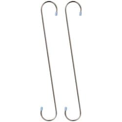 ステンレス フリーフック S字フック 40cm 2個入り ADH-40