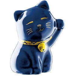 ヨドバシ.com - 香蘭社 R2983-PY [ルリ招き猫 置物] 通販【全品