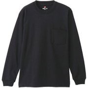 長袖Tシャツ BEEFY-T ロングスリーブポケット Tシャツ ブラック XLサイズ H5196