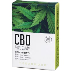 N-8886 [CBD MEGURI BATH アロマ 炭酸 入浴剤 シダーウッドの香り]