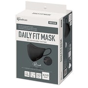 DAILY FIT MASK(デイリーフィットマスク) 立体マスク 個包装 ふつうサイズ 30枚入り ブラック RK-F30SBK