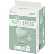 DAILY FIT MASK(デイリーフィットマスク) 立体マスク 個包装 ふつうサイズ 30枚入り ピスタチオ RK-F30SXA