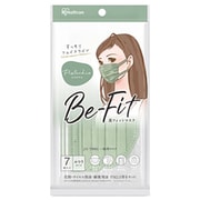 美フィットマスク プリーツマスク 個包装 ふつうサイズ 7枚入り ピスタチオ PK-B7MXA