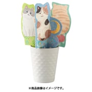 ECO ペーパー式自然気化 加湿器 かわいい動物たち ネコちゃん