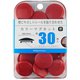 カラーマグネット30mm 赤30個 BX3-CM30RD