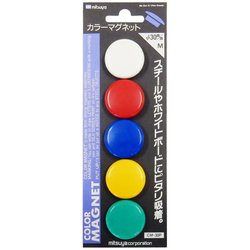 カラーマグネット30mm 混色アソート CMKA-30P
