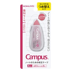キャンパスノートのための修正テープ つめ替え本体 A罫用 テープ幅6.5mm×6m TW-MNT336