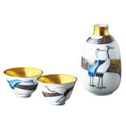 930-2BP [光琳鶴・半酒器]