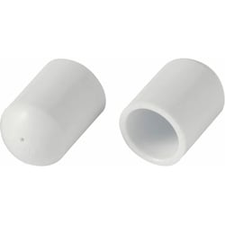 物干竿キャップ φ25～26mm用 2個入り ホワイト MCA-25