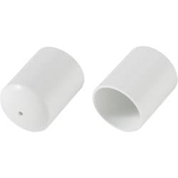 物干竿キャップ φ38～39mm用 2個入り ホワイト CA-38