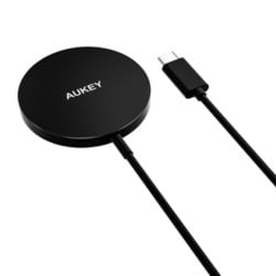 MagSafe対応 ワイヤレス充電器 Aircore 10W ブラック LC-A1S-BK