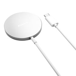 MagSafe対応 ワイヤレス充電器 Aircore 10W ホワイト LC-A1S-WT