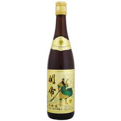 関帝陳年 10年 紹興酒（金） 17度 600ml [紹興酒]