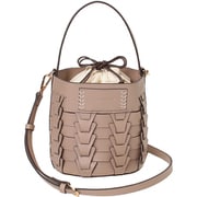 VV001-02 26 [v piece mesh bucket bag グレージュ]
