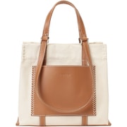 VV003-01 22 [w handle canvas mini tote キャメル]