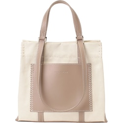 VV003-01 26 [w handle canvas mini tote グレージュ]