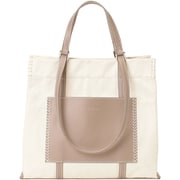 VV003-02 26 [w handle canvas tote グレージュ]
