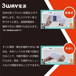 ヨドバシ.com - innowa イノワ innowa buddy ポータブルテレビ 手回し