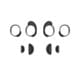 Bose Quiet Comfort Earbuds II 専用イヤーチップ・スタビリティバンド/特別サイズ/ブラック QCEB II Alt Kit BLK