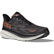 クリフトン 9 CLIFTON 9 1127896 (BCPPR)ブラック/クーパー US7(24cm) [ランニングシューズ レディース]
