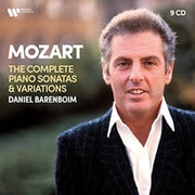 モーツァルト：ピアノソナタ変奏曲集　９枚　 バレンボイム WARNER-9029.628788 [クラシックCD 輸入盤]