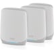 Wi-Fiルーター Orbi WiFi 6 AX5400 トライバンドメッシュWiFi システム Wi-Fi 6（11ax）対応 スターターキット3台セット NETGEAR Armor 初年度サブスクリプション付属 RBK763S-100JPS