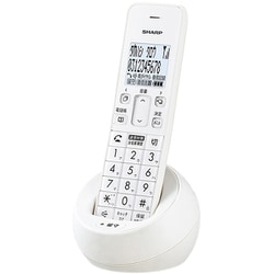 デジタルコードレス電話機 子機1台タイプ ホワイト JD-S09CL-W