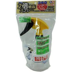 霧吹き 2倍噴霧スプレー ノズル無し 500ml