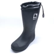 レインブーツ 防水 ジュニア ブラック 20.0cm MZ8316