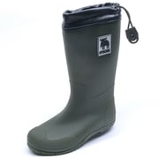 レインブーツ 防水 ジュニア カーキ 19.0cm MZ8316