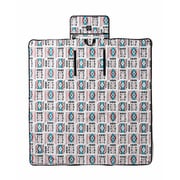 K235-230 [KiU（キウ） レジャーシート 600D PICNIC SHEET ネイティブアメリカン F]
