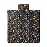 K235-169 [KiU（キウ） レジャーシート 600D PICNIC SHEET サイケデリックフラワー F]