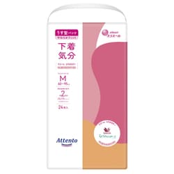 アテント うす型パンツ 下着気分 エレガントピンクべージュ M 24枚