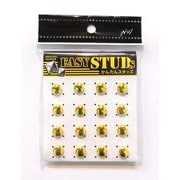E-ST01-GL [爪スタッズ ドーム型 ゴールドカラー 9mm 16個入り]